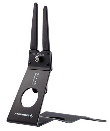 Cavalletto Espositore Verticale da Terra Merida 26-29" Nero