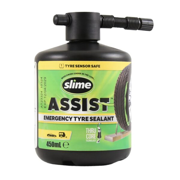 Tesnilna Tekočina Tubeless Assist Slime 450ml (Motorno Kolo 2 Kolesi)