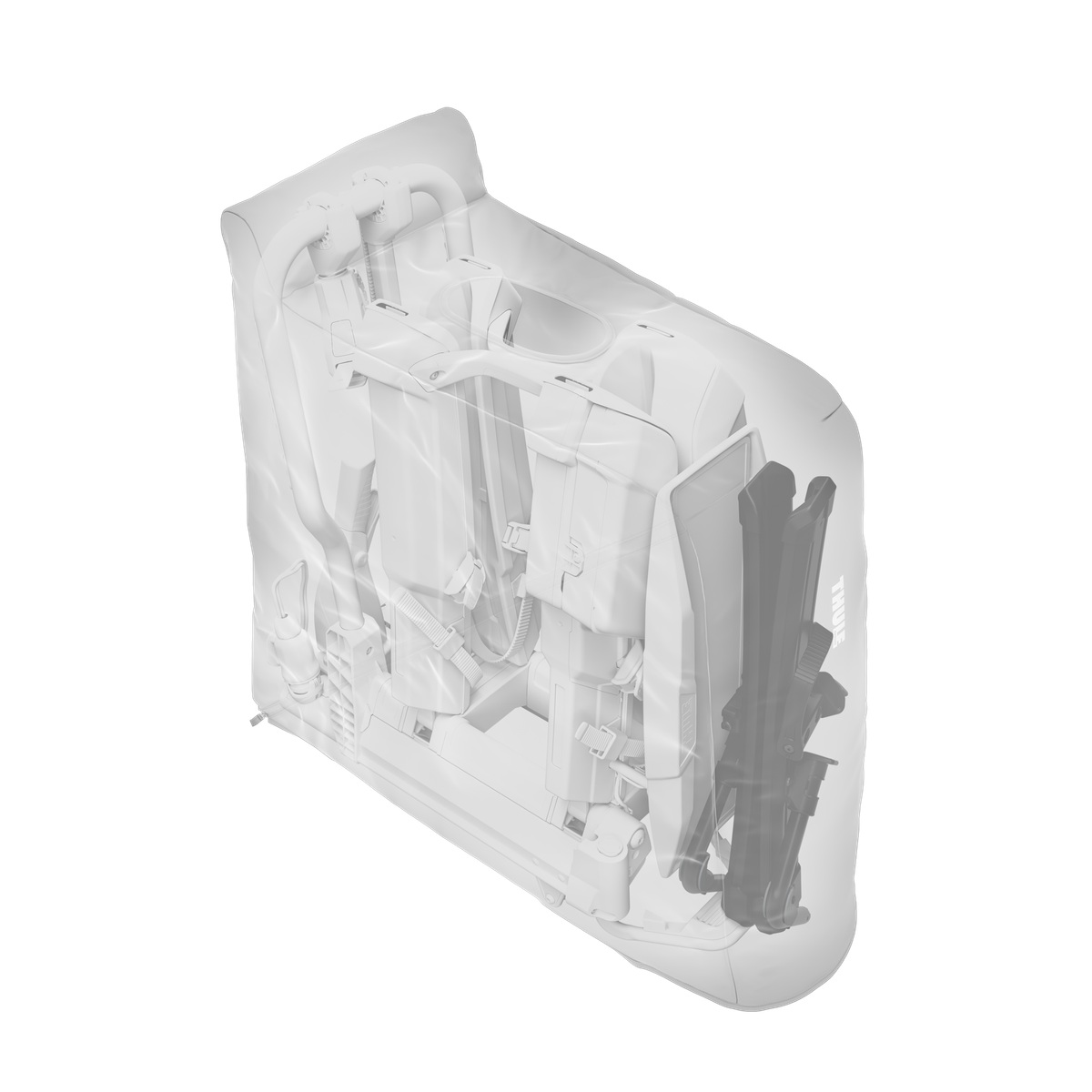 Thule EasyFold 3 2-Rattahoidiku Hoiukott - Image 2