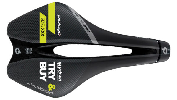 Sedež Prologo PR DIMENSION R2 Try&Buy 153mm Črn/Rumen (7607)