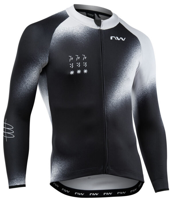 Maglia Termica a Maniche Lunghe Northwave Blade XXL Nero/Grigio Chiaro