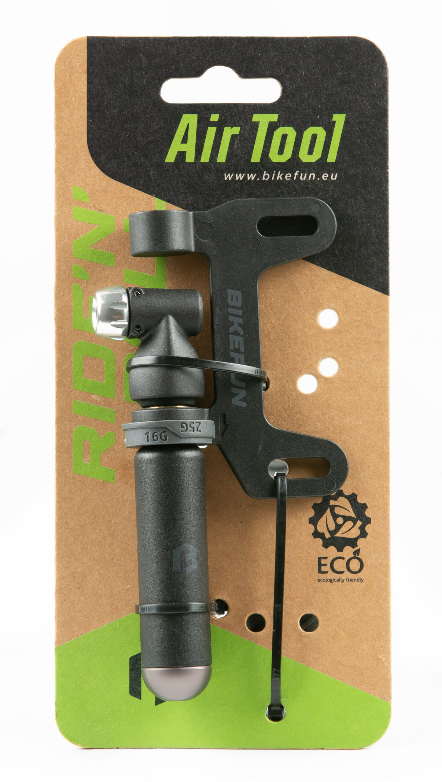 BikeFun AirShot Micro CO2 Pump Tubeless Paranduskomplektiga (Ilma Padrunita) - Image 2