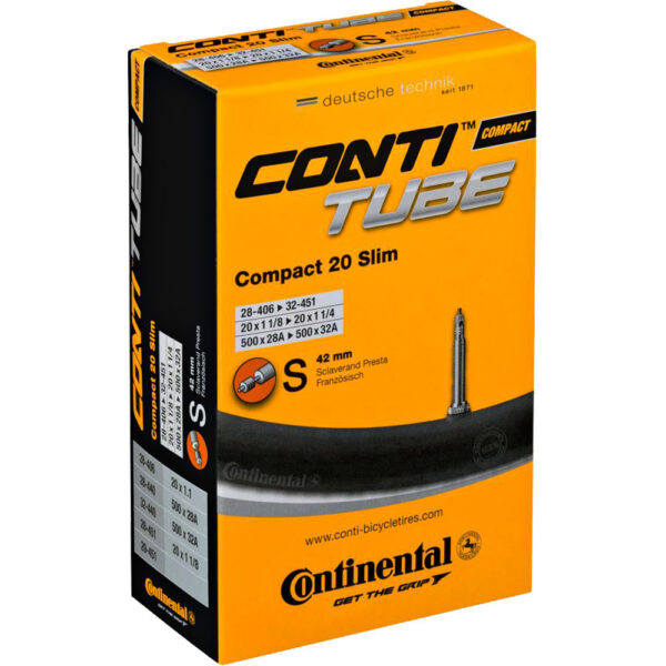 Duša na Bicykel Continental Compact 20 32/47-406/451 Galuskový Ventil S42