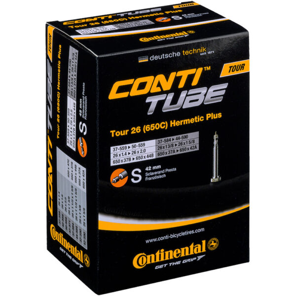 Continental Tour 26 Hermetic Plus Dviračio Kamera 37/47-559/597 Presta S42