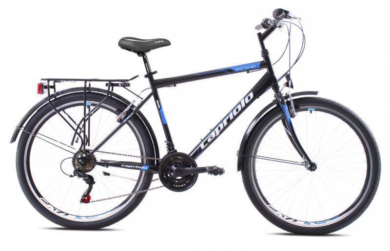 Capriolo Metropolis 21" Herren-Cityrad 26" Schwarz (918390-21)