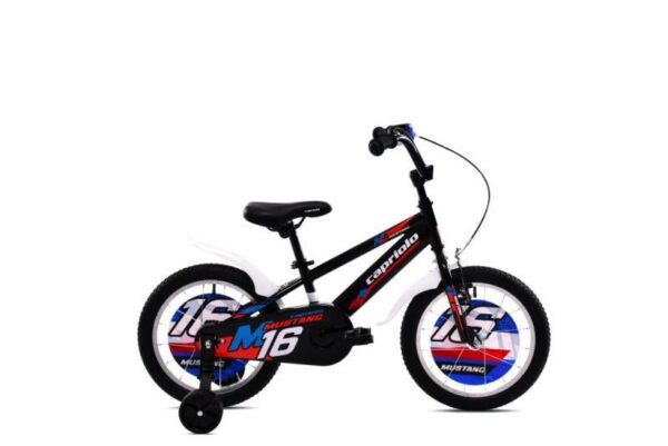 Dječji Bicikl Capriolo Mustang 16" Crno-Crveni (925120-16)