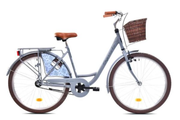 Capriolo Diana 26" Single-Speed Dames Stadsfiets 18" Zijdegrijs (926750-18)