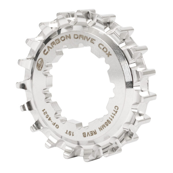 Zębatka Tylna Gates Carbon Drive CDX 21T 9-Wpustowa HG Srebrna