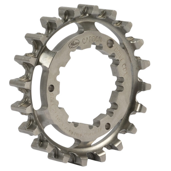 Zadnji Zobnik Gates Carbon Drive CDX 20T 9-Utorni HG Srebrn