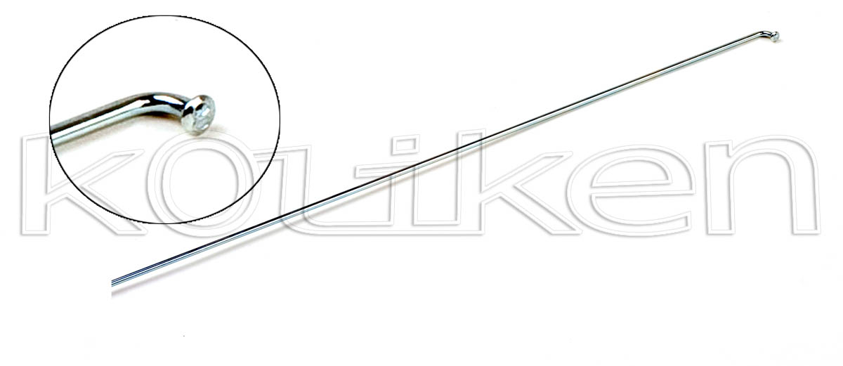 Raggi 288mm + Nippli 2mm 14G (Confezione da 144)